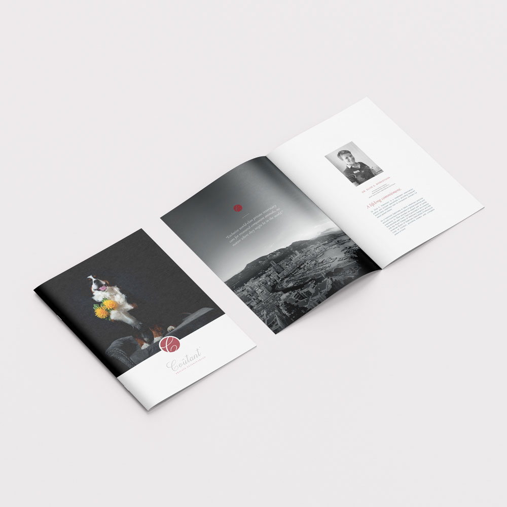 Coutant Private Veterinary brochure
