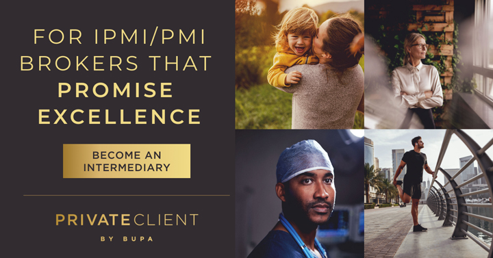 Targetted Google display advertising for luxury healthcare brand Private Client by BUPA